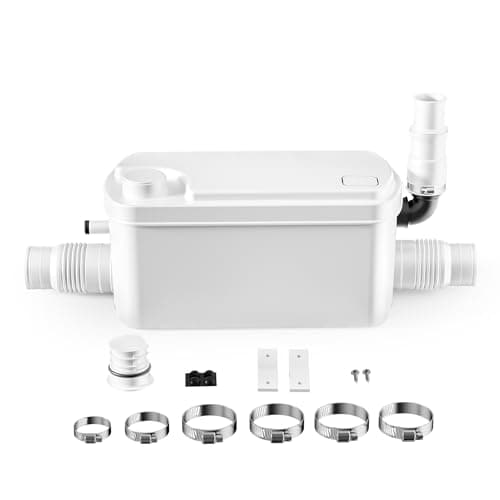 XPOtool Stazione di sollevamento 3/1 250W con 3 ingressi per doccia, lavabo