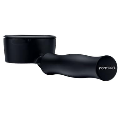 Normcore Portafiltro senza fondo per Gaggia, 58 mm, rivestimento PVD in titanio, testa di gruppo con manico in alluminio anodizzato nero, compatibile con macchine da caffè Gaggia Classic
