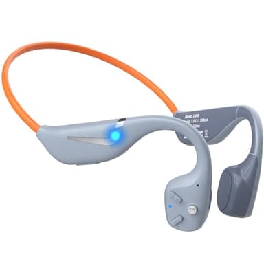 MONODEAL Cuffie Conduzione Ossea, Auricolari Conduzione Ossea Open Ear Cuffie Bluetooth 5.3, 20 Ore di Riproduzione, IP67 Sport Impermeabili Wireless Cuffie per Corsa Camminata Fitness Ufficio