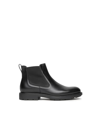 Nero Giardini I001663U Stivaletti Chelsea Uomo in Pelle - Nero 44 EU
