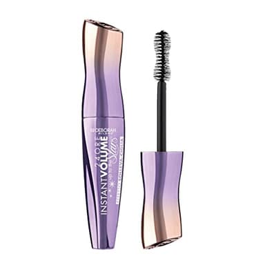 Deborah Milano - Mascara 24 Ore Instant Volume Up to the Stars, Effetto Volumizzante, Allungante e Incurvante a Lunga Durata, con Proteine della Seta, Nutrite ed Elastiche, Nero, 12 ml