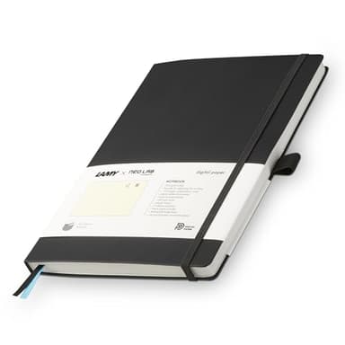 Lamy safari ncode digital notebook - taccuino digitale di 192 pagine in formato A5 - scrittura su carta reale con elaborazione digitale - blocco note digitale per smartpen safari ncode
