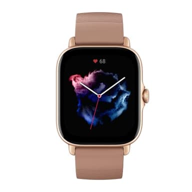 Amazfit GTS 3, 42 mm, Smartwatch Orologio Intelligente Fitness con Bluetooth, 150 Modalità di Allenamento con GPS, AMOLED , 5 ATM Impermeabile, Durata Batteria di 12 Giorni, Alexa Integrato, SpO2