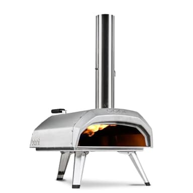 Ooni Karu 12 forno per pizza multicombustibile – Versatile forno da esterno per pizza, carne, pesce ecc. – Forno per pizza a gas/legna/carbone – Pizza alla napoletana in soli 60 secondi