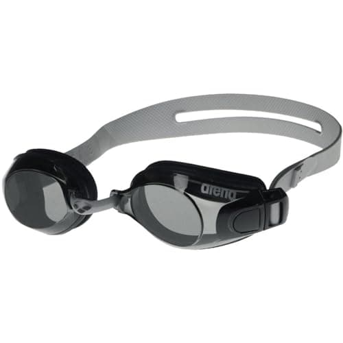 arena Zoom X-Fit Occhialini Nuoto Unisex Adulto, Occhialini Piscina con Ampie Lenti, con Trattamento Anti-Appannamento e Protezione UV, Ponte Nasale Regolabile, Guarnizioni in Silicone