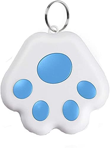 Mini Localizzatore di Localizzazione GPS per Gatto/Cane, Bluetooth Tracker per Bambini, Animali Domestici, Cani, Gatti, Bagagli, Portachiavi, Accessori per il Rilevamento degli Smart Tracker