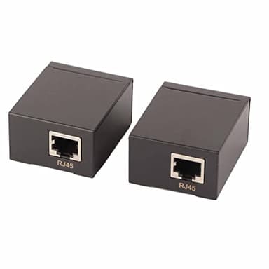 Trasmettitore e Ricevitore Wireless Vga, Ricevitore Trasmettitore Extender Vga RJ45 60M con Ricevitore Trasmettitore Vga Ricevitore Trasmettitore Extender Vga RJ45 60M Extender