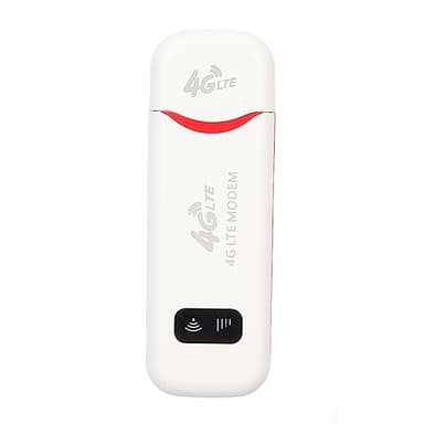 Hotspot WiFi Mobile, Router WiFi Portatile USB 4G LTE con Slot per Scheda SIM da Viaggio, Router Modem WiFi Tascabile con Sblocco da 300 Mbps, Condivisione Fino a 10 Utenti Wi-Fi