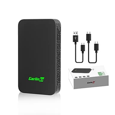 Carlinkit 5.0 CarPlay Wireless e Android Auto 2 in 1,Versione 2025 per Converti carplay cablato in carplay wireless,converti Android Auto cablato in AndroidAuto wireless,per auto 2016+