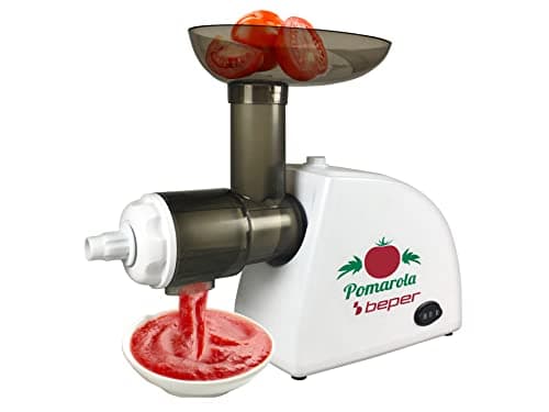 BEPER BP.720 Passapomodoro Elettrico con Filtro in Acciaio per Passata di Pomodoro, 300 W