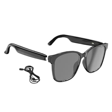 Smart Glasses | Smart Translation Glasses Support 144 Lingue | Smart Real Time Language Translation Glasses | Multifunzionale Ai Translator Glasses | Controllo vocale Smart Glasses per uomini e donne