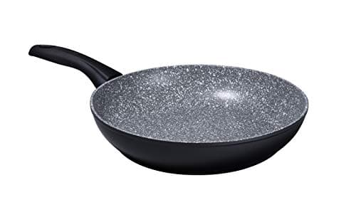 Aeternum, Black Pearl, Padella Antiaderente, Adatta a Induzione, Diametro 28 cm, Alluminio, Nera