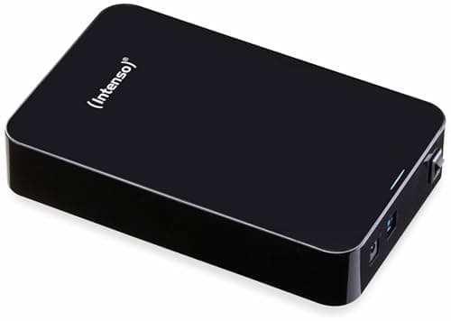 Intenso Memory Center Hard Disk Esterno 3.5" da 3TB USB 3.0, Nero