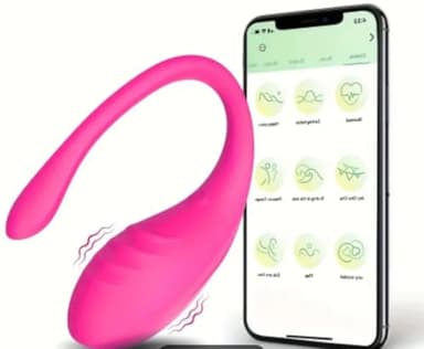 Vibratore Punto G con Controllo App, Ovetto Vibrante, Massaggiatore Anale, Giocattolo Sessuale per Adulti