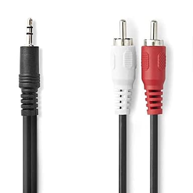 cablepelado, cavo audio stereo Jack 3,5 Maschio – 2 RCA Maschio, 5 metri