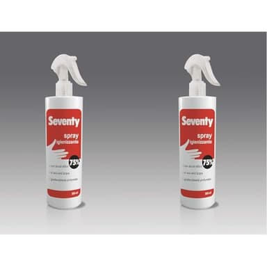 TMT Spray Igienizzante Mani, Oggetti E Superfici, 75% Alcool - 500 ml (Confezione da 2)