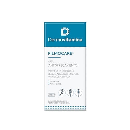 Dermovitamina Filmocare Antisfregamento 30 ml, Gel antisfregamento indicato per chi pratica sport, per i soggetti in sovrappeso e per le persone anziane o lungodegenti