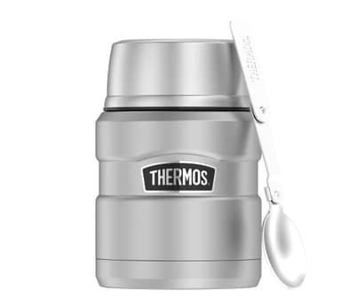 Thermos Stainless King Speisegefäß Contenitore per Alimenti, Inossidabile, Acciaio Inox, 9,7x9,7x14,2 cm