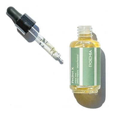 Poemia Siero Acne Viso Brufoli e Pori Dilatati Bio Vegano con Acido Mandelico Niacinamide Tea Tree Oil per Pelle Mista e Grassa Made In Italy 30 ml