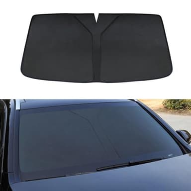 NLXQJY Adatto per Toyota RAV4 RAV 4 XA40 2013-2018, parasole per parabrezza auto, parasole nero, parasole per auto, accessori per auto