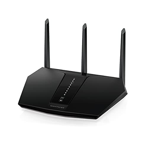 NETGEAR Nighthawk Router WiFi 6 (RAX30), Dual-Band Velocità Wireless AX2400 (fino a 2.4 Gbps), Copertura fino a 125 m2