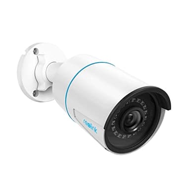 Reolink 5MP Telecamera Esterno PoE, Rilevamento di Uomo/Veicolo/Animale, Visione Notturna IR 30 metri, Registrazione Audio, Telecamera IP Esterno Impermeabile IP67, Slot per Scheda microSD, RLC-510A