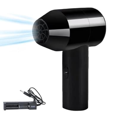 Asciugacapelli Usb Ricaricabile Senza Fili Portatile Aria Calda, Asciugacapelli Viaggio, Asciugacapelli Portatile Batteria, Asciugacapelli Senza Fili, Strumento Di Asciugatura Per Artisti