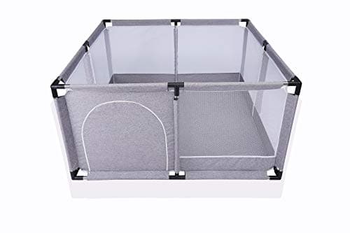 Star Ibaby Box Bambini Pieghevole, Lettino Neonato da Viaggio Morbido, Lettino da Campeggio per Bambini Anti Scivolo, Lettino Neonato Portatile Sicuro e Antiribaltamento, Facile da Piegare/Assemblare
