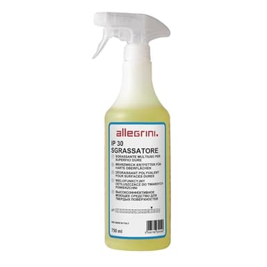 Allegrini IP 30 Sgrassatore Universale Spray Multiuso per Cucina Bagno Pavimenti Auto Moto e Barbecue Detergente Liquido Rimuove lo Sporco Ostinato 750 ml