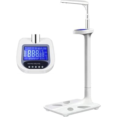 DHMYYXGS Bilancia Pesapersone,Professionale Impedenziometrica Digitale,con Funzione Bmi Strumento Misura Peso Corporeo,Massa Grassa,Bmi, Massa Muscolare,Massa Ossea,Proteine