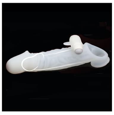 Massaggiatore Di Coppia Per L'Eiaculazione Ritardata Dell'Ingrandimento Prolungato In Silicone Da Uomo
