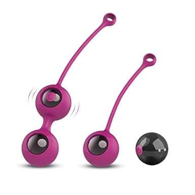 Silicone Kēgēl Bàll 2 in 1 Palline Per il Pelvico Palline,9 Modalità di Màssaggio,USB Ricaricabile,Impermeabile,para Controllo della Vescica ed Esercizi del Pavimento Pelvico per Donna