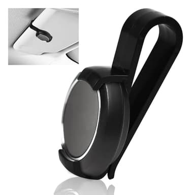 Dimensionalmente Stabile Supporto Parasole per Ooono No1, Nero Antiriflesso Supporto Visiera Parasole per Auto Ooono Co-Driver, Supporto Visiera Solare per Ooono Co-Driver No1 Rilevatore di Flash