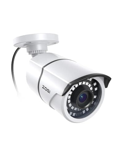 ZOSI 1080P Telecamera di sorveglianza per esterni, 2MP Videocamera Cablata AHD/960H/CVI/TVI, 36pcs 36M LED a infrarossi Custodia in Metallo, per Visione Notturna IP67
