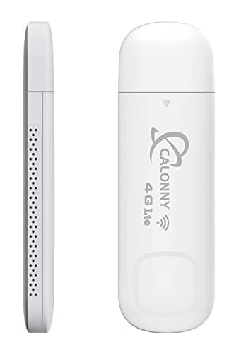 Calonny Chiavetta Internet 4G LTE USB WiFi con SIM Link Key cat4 150mbps Wreless Modem,Alternativa per ADSL,non navigare modifica APN Applica A negozio/casa/camper (italiano)