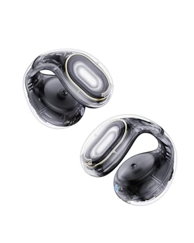 Soundcore C30i di Anker, auricolari open-ear con clip, comodi e leggeri, custodia design rigido, archetti collegabili, driver potenti per suono nitido, 30 ore di autonomia, resistente all'acqua IPX4