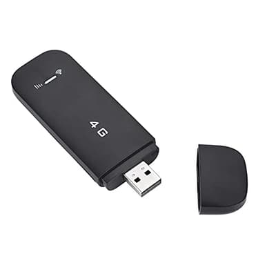 Akozon Router WiFi con Sim, Portatile USB 4G LTE Modem Rete Wireless Intelligente B Hotspot Mobile Tascabile (con Funzione Wi-Fi)