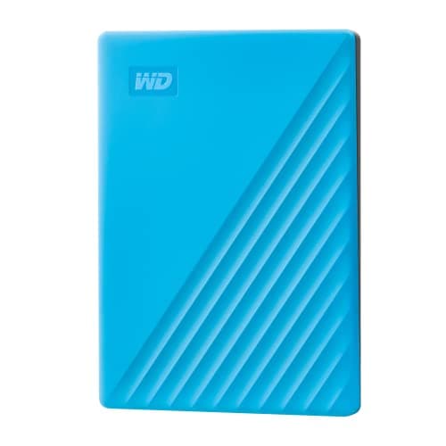 WD 2TB My Passport HDD portatile USB 3.0 con software per gestione di dispositivi, backup e protezione tramite password - funziona con PC, Xbox X, Xbox S, PS4 and PS5 -Blu