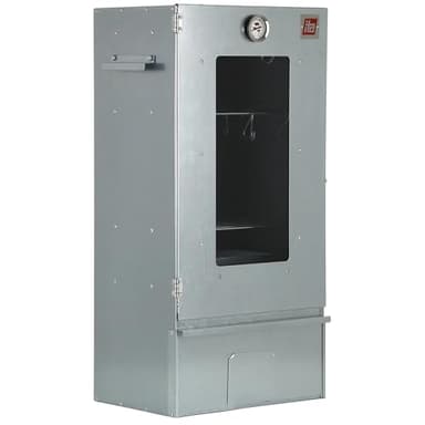 ITA Affumicatore 7002 - Armadio per affumicare premium in acciaio inossidabile - 3 ripiani 81 cm - Finestra visiva - Qualità Made In EU Direttamente dal produttore - Fumatore per affumicatura