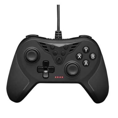 THE G-LAB - K-Pad Helium - Controller PC e PS3 con USB - Gamepad PS3 per Gaming con Vibrazione Integrata - Joystick PC con 12 pulsanti, 4 trigger (2 personalizzabili) - Controller per PC, PS3