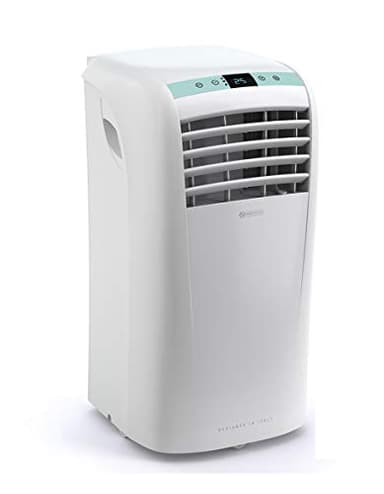 Olimpia Splendid-01921 Dolceclima Compact 10 P- 3-in-1 Climatizzatore Portatile: Raffrescamento,Ventilazione,Deumidificazione,10.000 Btu/H,2.64 Kw,Gas R290,Timer 24h,bianco–per ambienti fino a 80m³