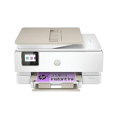 HP Envy Inspire 7920e 242Q0B, Stampante Multifunzione a Getto d'Inchiostro A4 a Colori, Fronte/Retro Automatico, 22 ppm, Wi-Fi, 3 Mesi di Inchiostro Instant Ink Inclusi, Bianca
