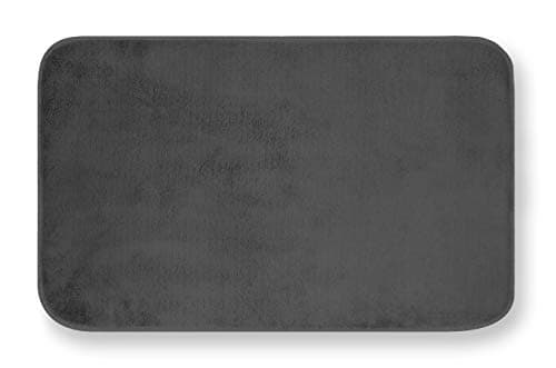 GEMITEX Tappeto MERLINO 50X80 ULTRASSORBENTE, Polyester, Antracite