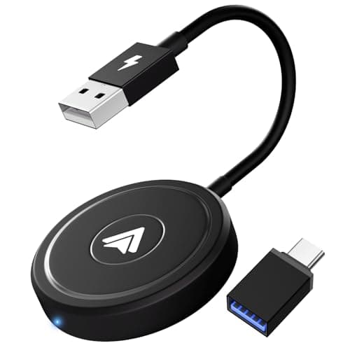 Adattatore Android Auto Wireless, Android Auto Senza Fili Converte Android Auto Cablato in Senza Fili, Wireless Android Auto per Auto Dopo 2017