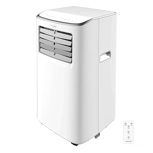 Cecotec Aria Condizionata Portatile con Telecomando e Wifi ForceClima 7500 Soundless Connected. 7000 BTU, Controllo Touch e Display LED, Timer, Copertura fino a 15 m2