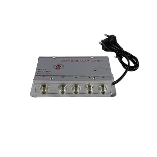 TEMPO DI SALDI Amplificatore di Segnale Terrestre con 4 Uscite per TV Analogica e Digitale