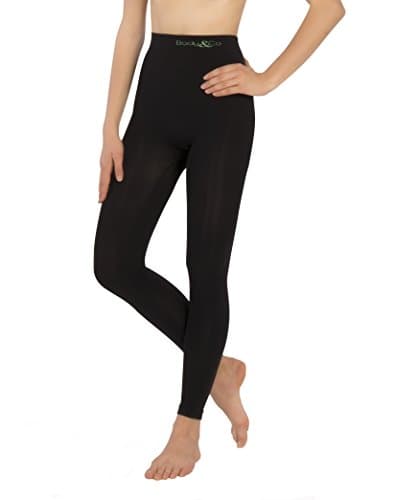 Body&Co Legging Leggins Sportivo con microcapsule alla Caffeina ad Azione brucia Grassi e anticellulite