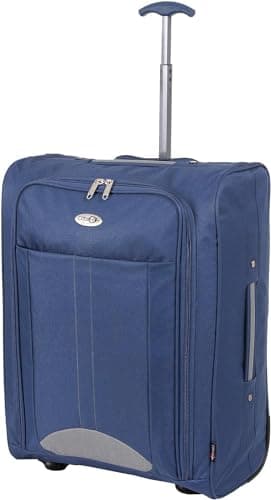 CABIN GO 5630 trolley economy - Trolley morbido 2 ruote 55x40x20 cm ultra leggero utilizzabile come bagaglio a mano di dimensioni standard.