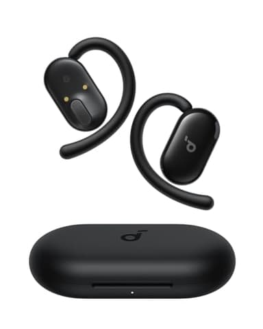 Soundcore V20i Cuffie Open-Ear di Anker, Cuffie Bluetooth 5.4, Ganci Rotanti, Ultra Confortevoli, Vestibilità Aderente, Bassi Potenti, Chiamate Chiare, IP55, 36H di Riproduzione,Connessione Multipunto