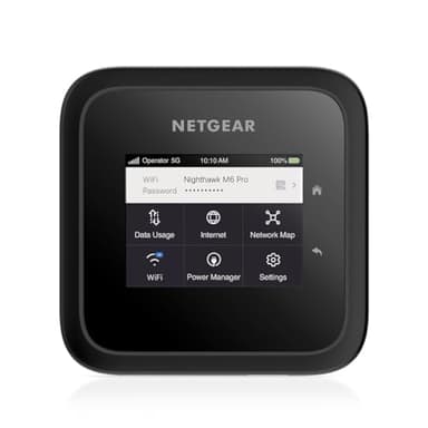 Netgear Nighthawk M6 Pro Router 5G WiFi 6E (MR6450) | Router Wifi Con Sim | Router Wifi Portatile con Funzioni di Modem 5G per fino a 32 Dispositivi | Ultra Veloce con Download fino a 4Gbps
